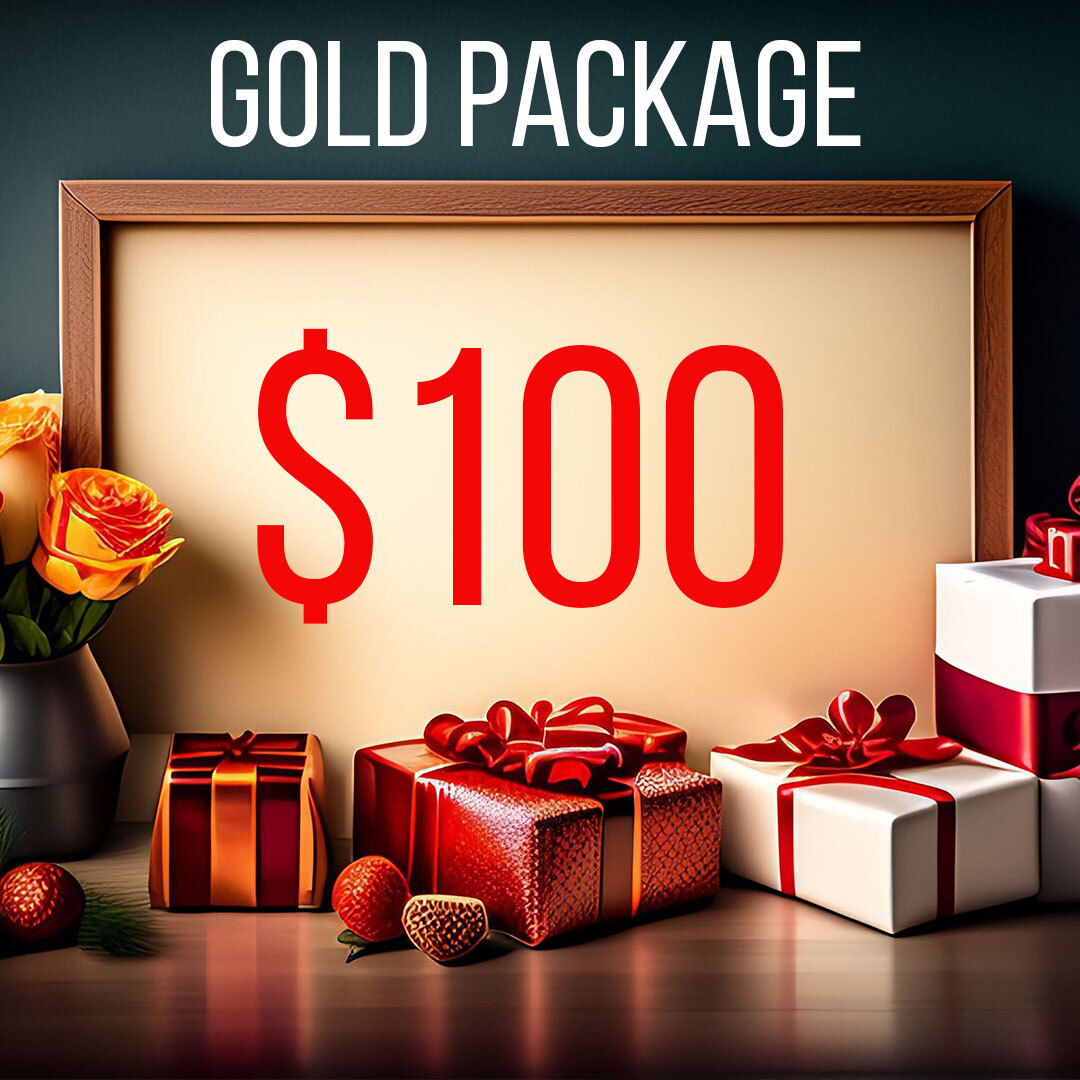 Gold Package $100