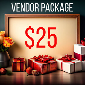 2023 Holiday Showcase Vendor Package $25