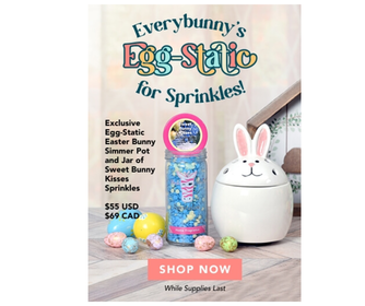 Limited Edition Bunny simmer pot special fragrance