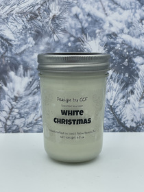 White Christmas 8 oz. Candle
