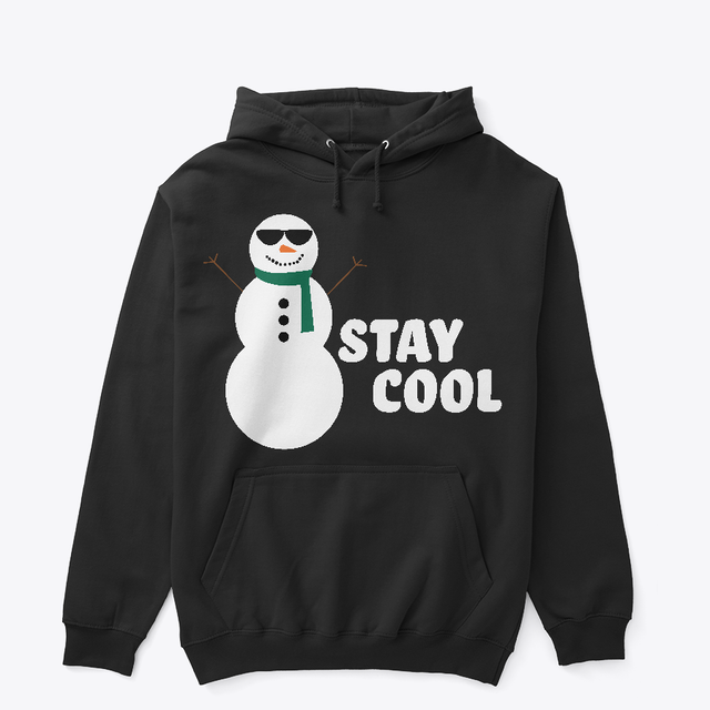 Stay Cool, Snowman, Winter, Cold, Holiday, Christmas