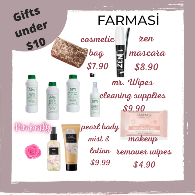 Giftsunder$10, Gifts, Beauty, Health, Wellness, stocking stuffers